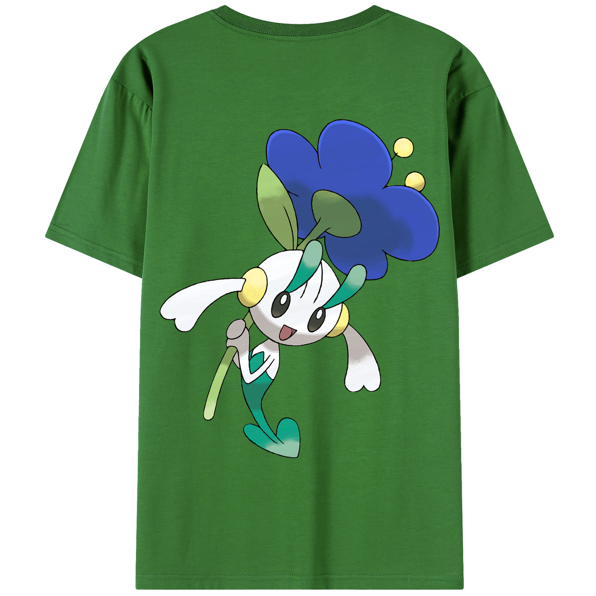 （画像用） ポケットモンスター Pokémon レディース半袖Tシャツ(バックプリント)